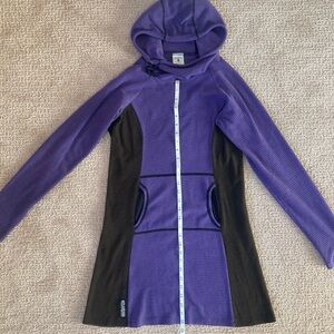 Melanzana Microgrid Dress Purple Women’s S